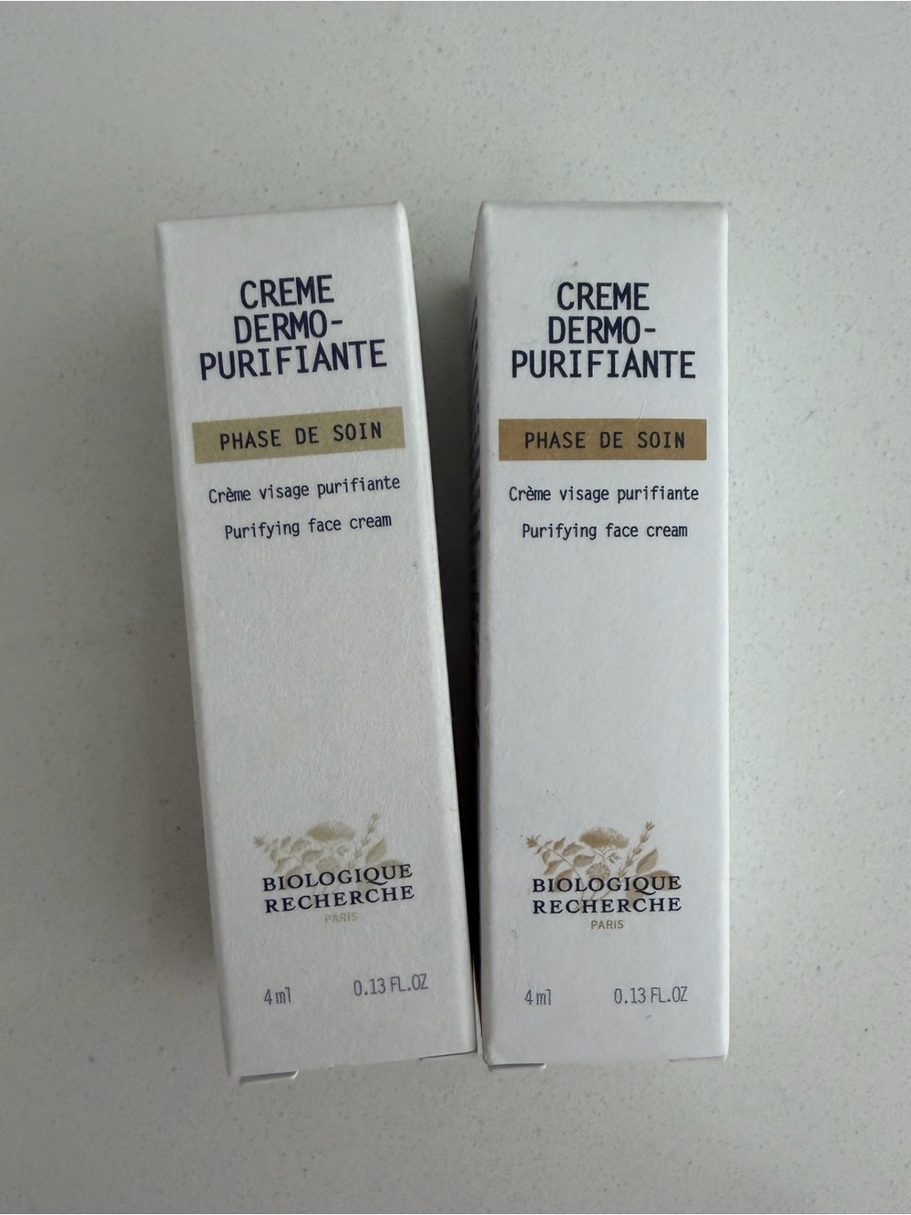 Biologique Recherche Crème Dermo-Purifiante Purifying Face Cream - White & Gold